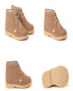 Made in Spain Boys Suede Safari Boot EU20-EU31 Brown